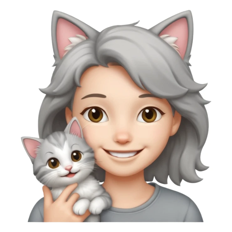 🥹+😽 sticker