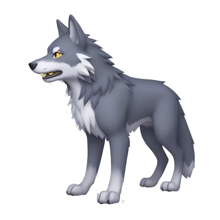 Digimon-Wolf full body sticker
