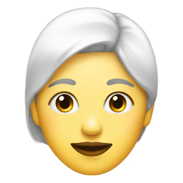 Lady with face pack on sticker