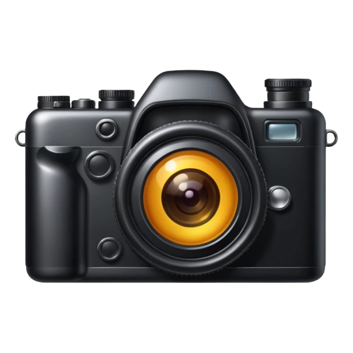 The camera  sticker