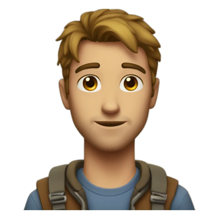 dev hearty eyes sticker