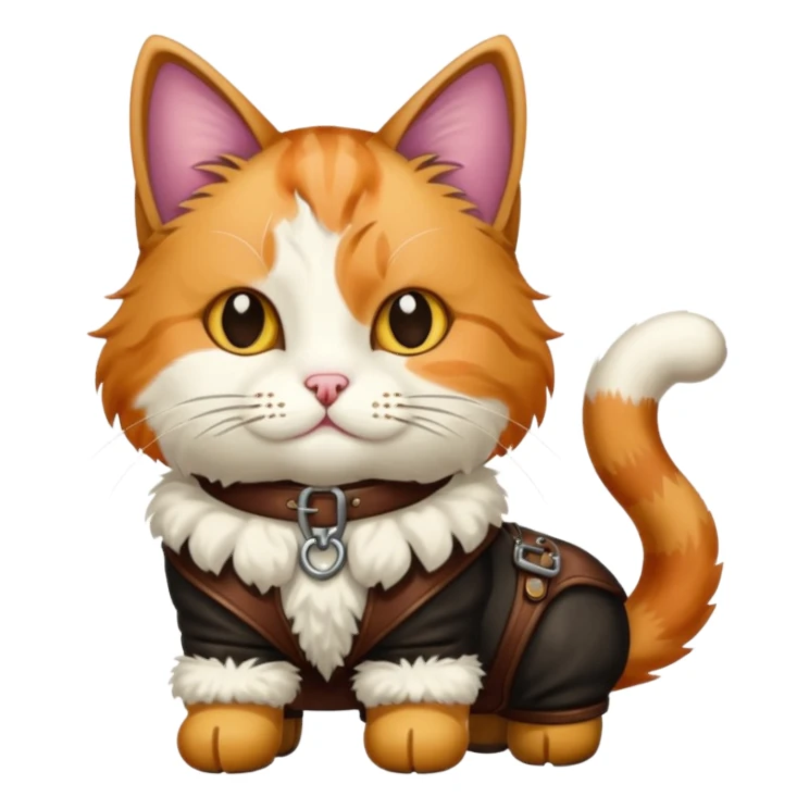 Cat wearing boots  sticker
