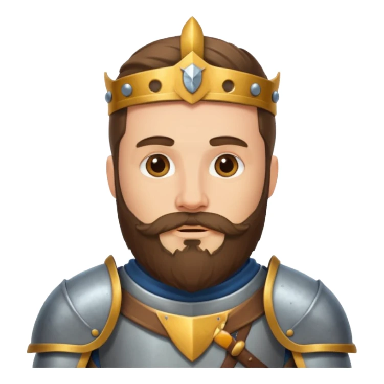 BEARDED Knights sticker