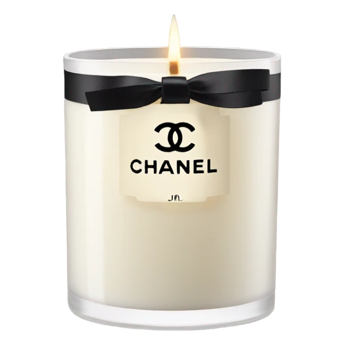 Chanel candle sticker