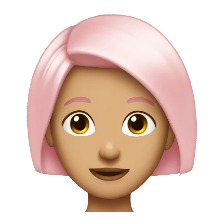 soft pink haircut sticker