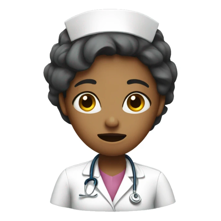 Stressed out nurse sticker