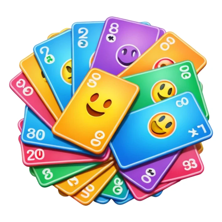 lottery cards sticker