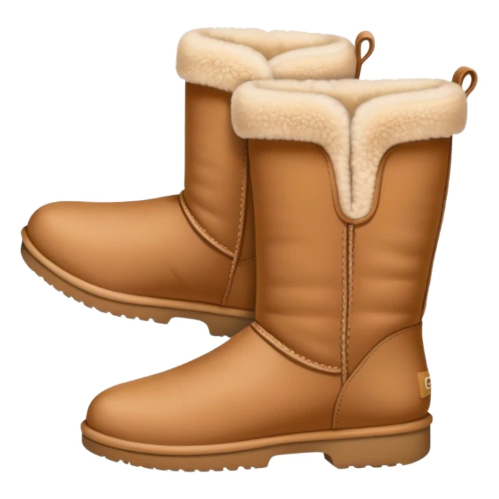 A person walking around in Uggs  sticker