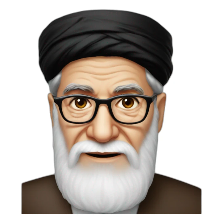 Ali Khamenei face emoji sticker
