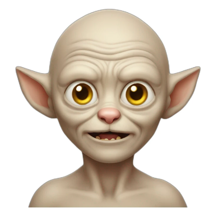 Golum cat sticker