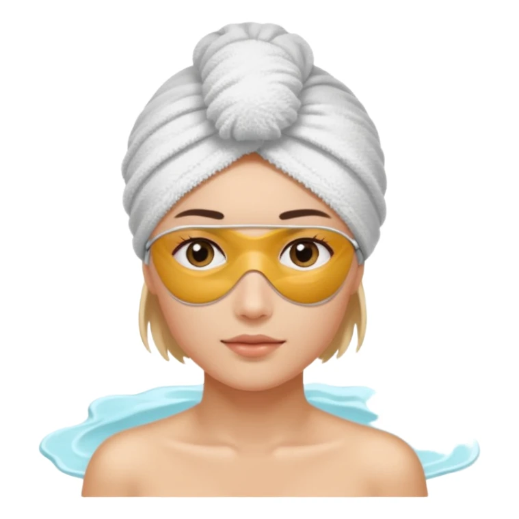 eye patches spa sticker