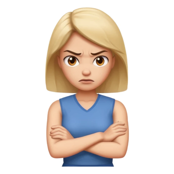 Woman “cock blocking”  sticker