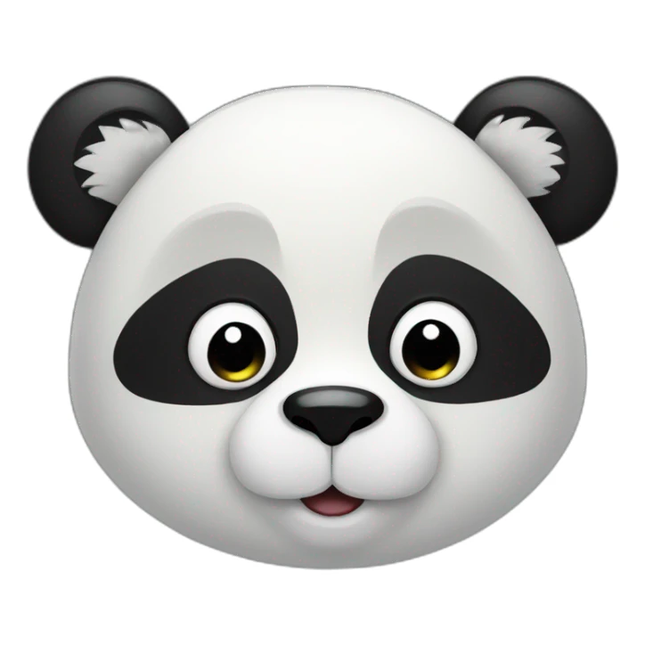 digital panda  sticker