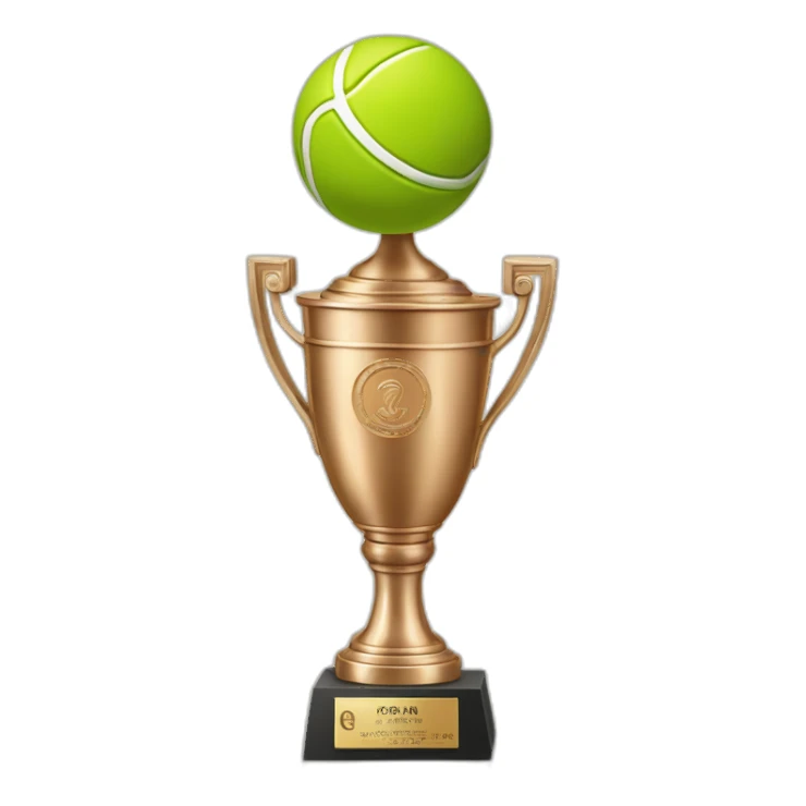 Rolan garros trophée sticker