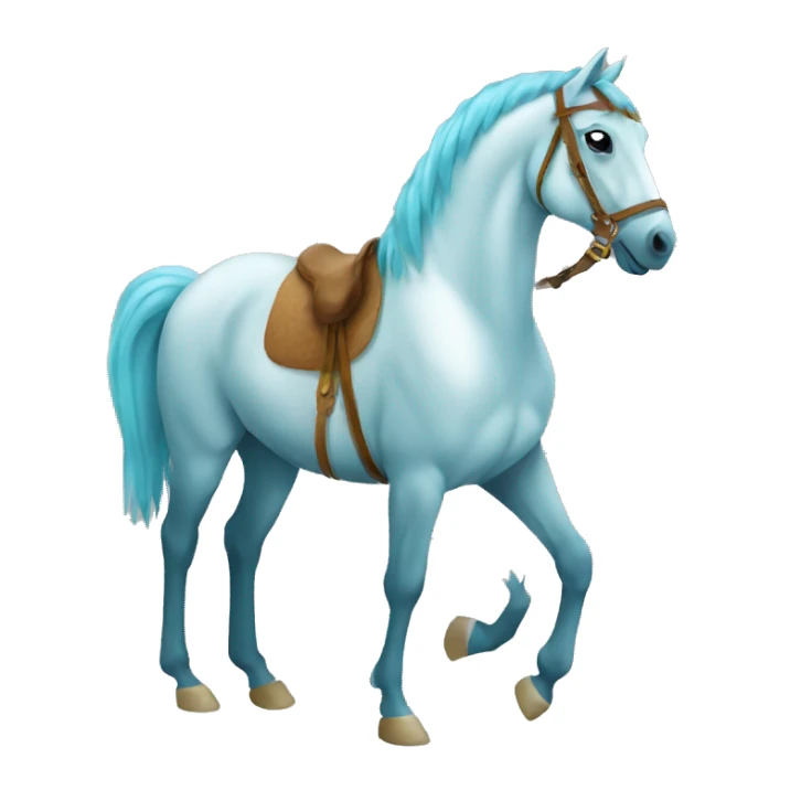 kazakhstan emblem horse sticker