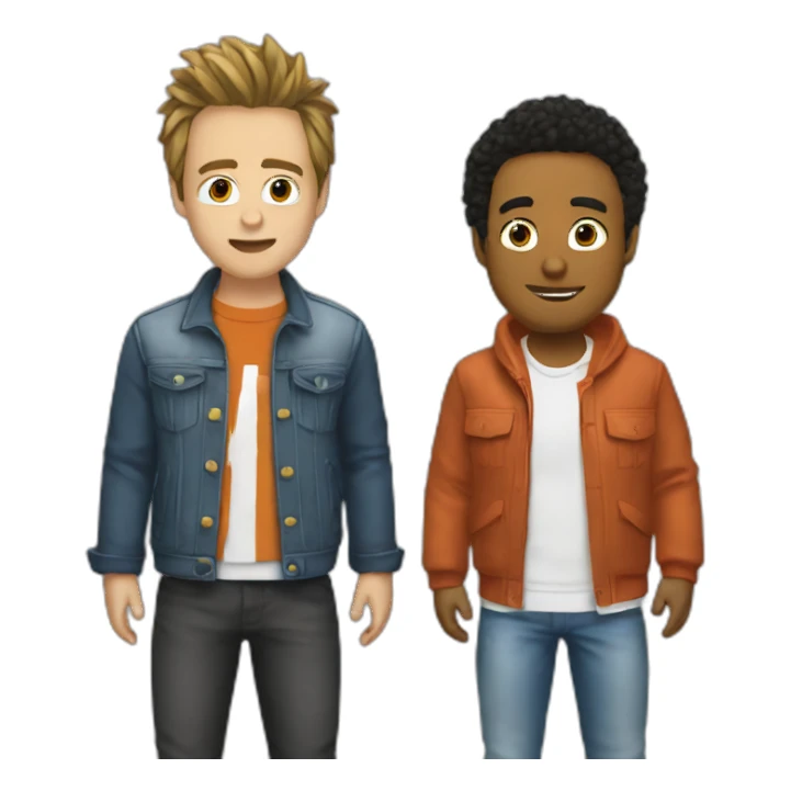 mcfly et carlito sticker