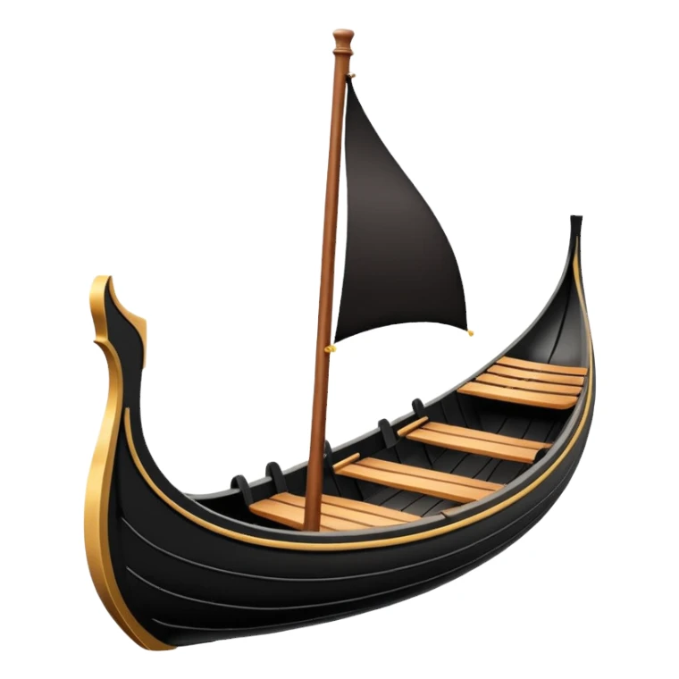 venice gondola sticker