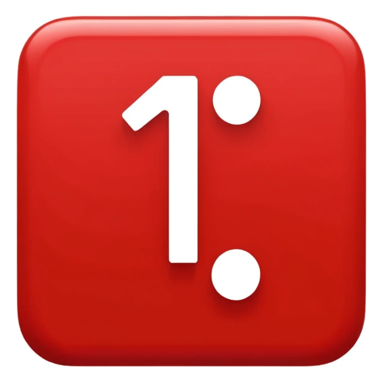 the number 110 with a red background sticker