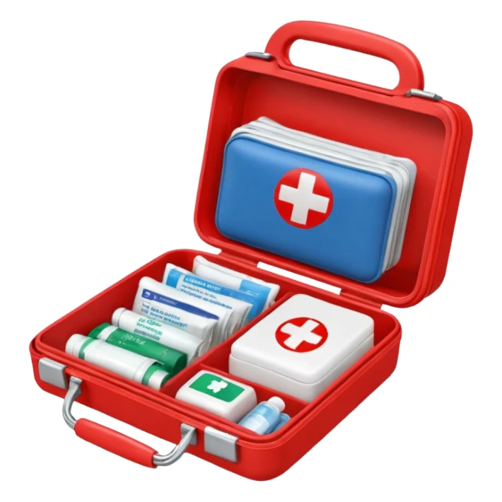 First Aid for hiking sticker