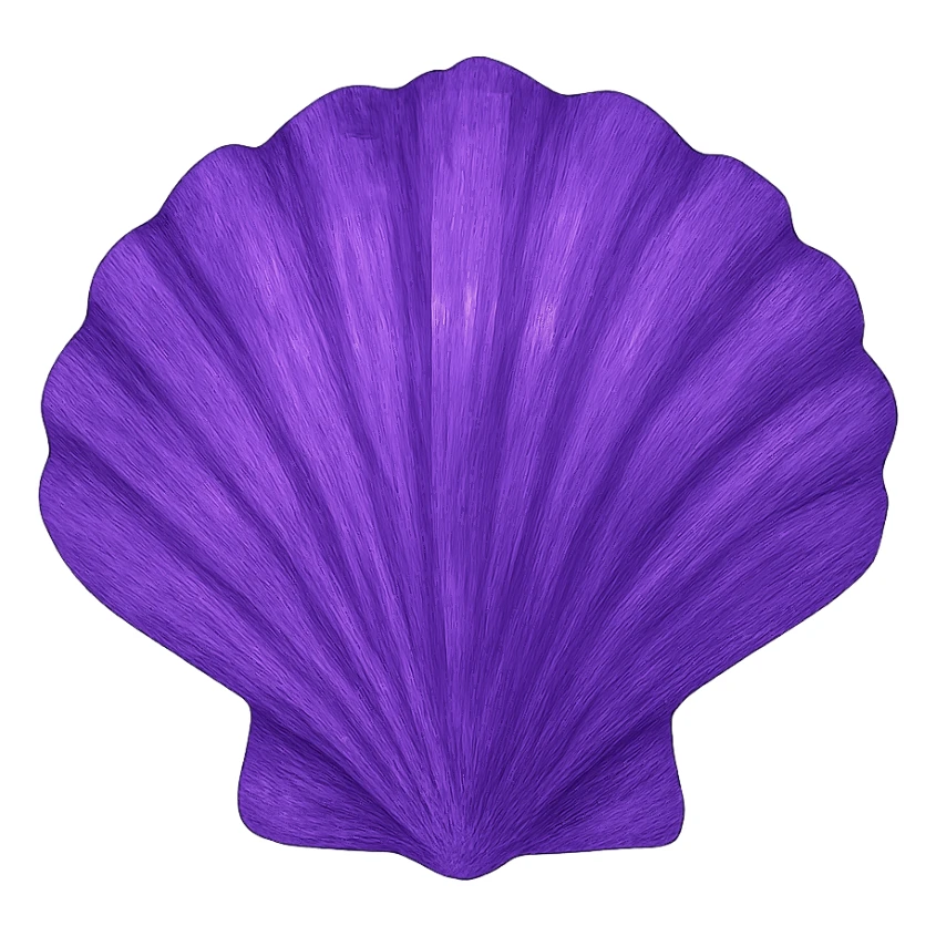 purple shell sticker
