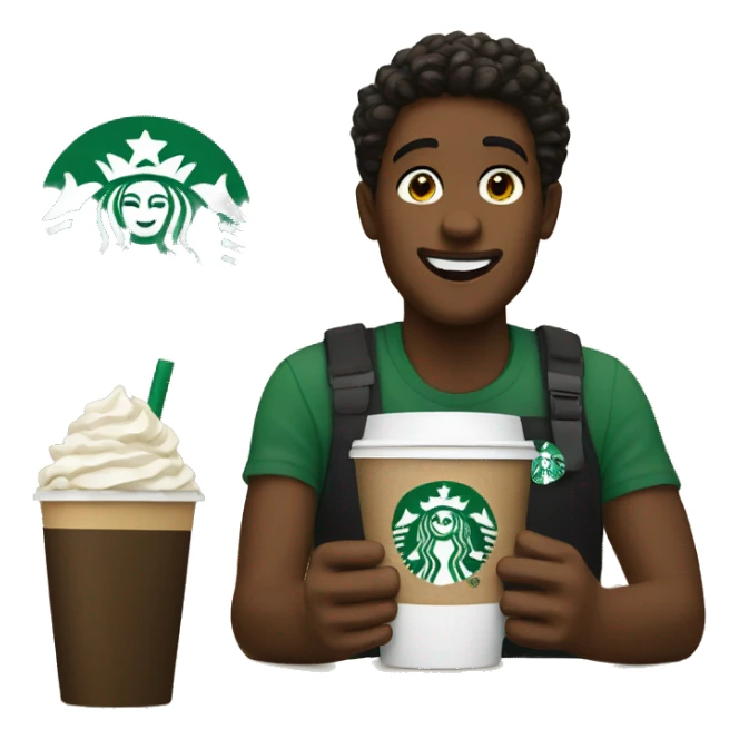 Starbucks sticker