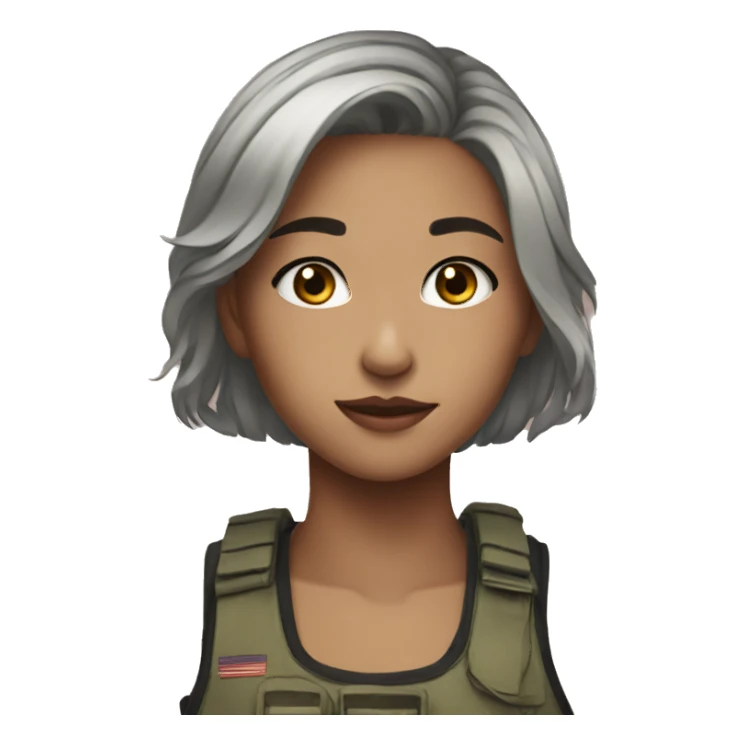 tank theme, girl, anime  sticker