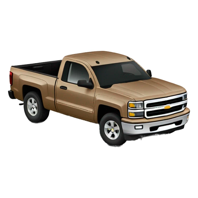 99 Chevy Silverado tan sticker