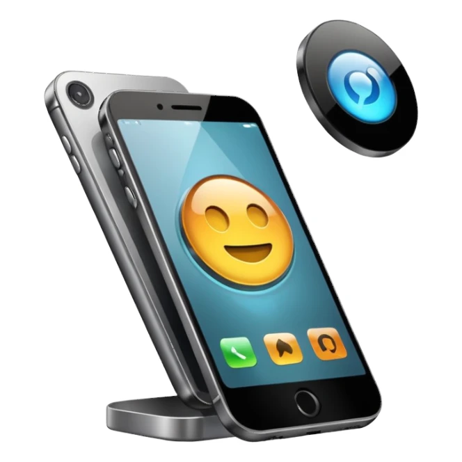 phone streaming sticker