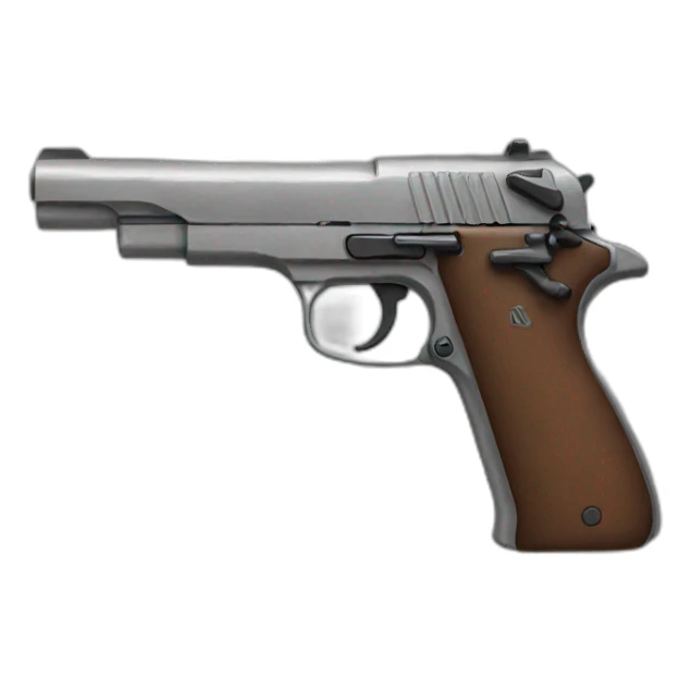 Gun sticker