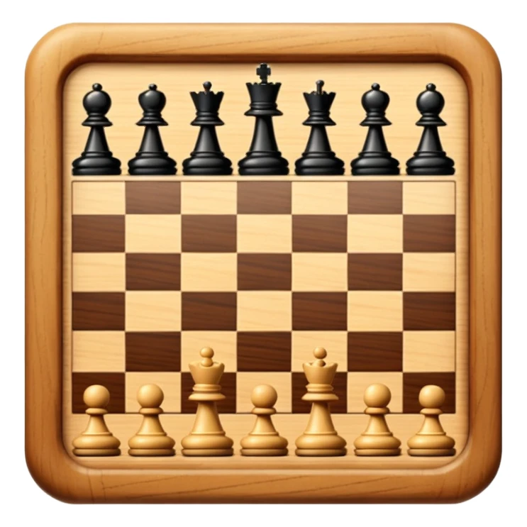 a board of chess sticker
