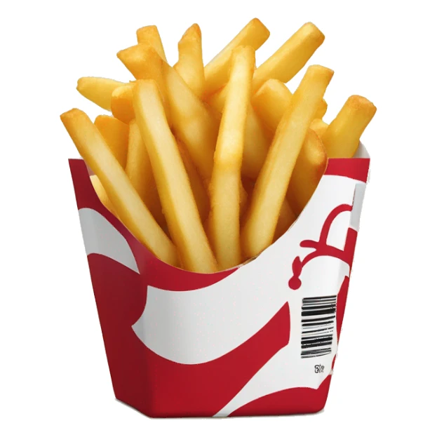 🥹 chick-fil-a fries ￼ sticker