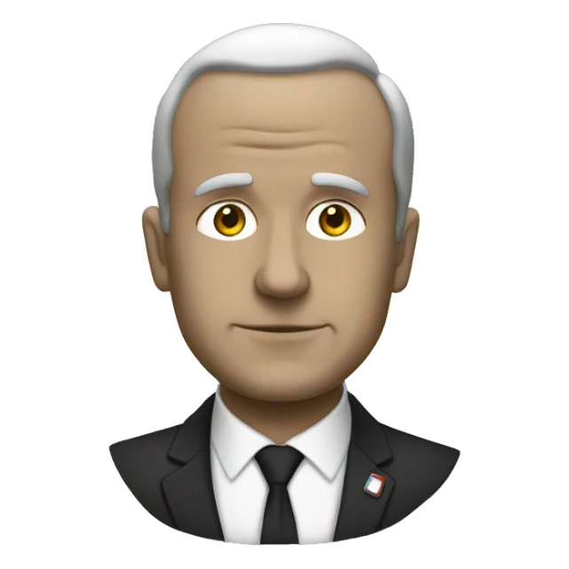 Noir dit merci à macron sticker