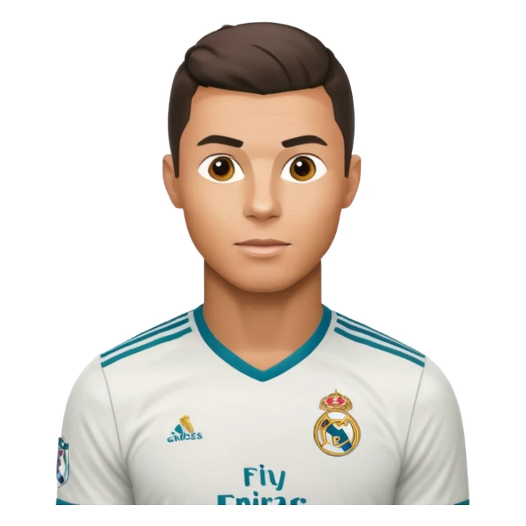 Cr7 en el real Madrid 2017 sticker