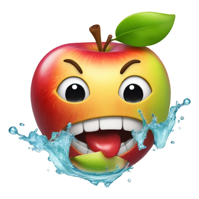 apple that vomit sticker