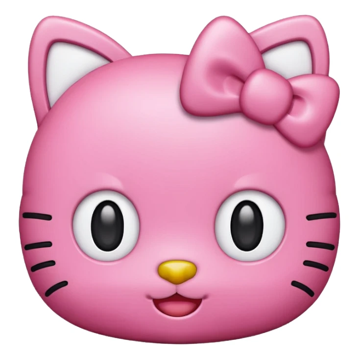 Hello Kitty emoji sticker