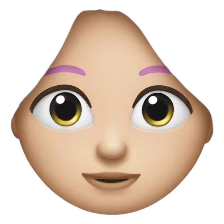 Cheeks pulling  sticker