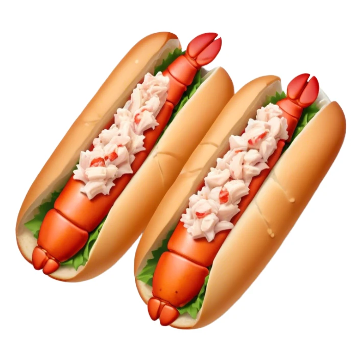 Lobster rolls sticker