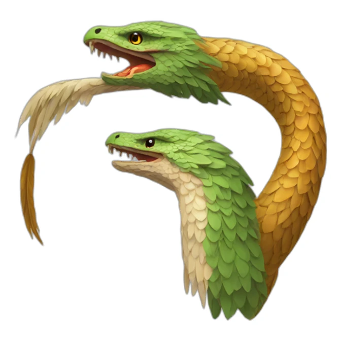 Aigle attrape serpent sticker