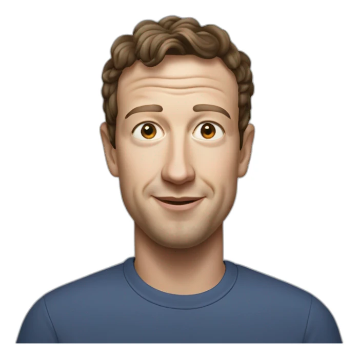 mark zuckerburg sticker