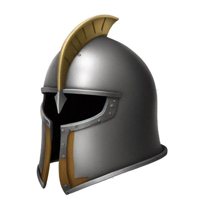 Medieval Gothic Helmet sticker