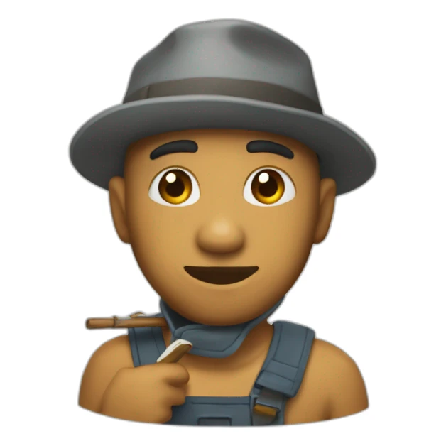 Kirua qui boit une cannette  sticker