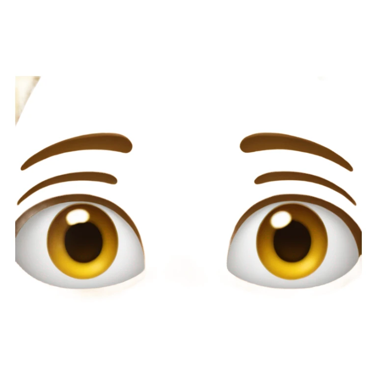 stretching both eyes open sticker