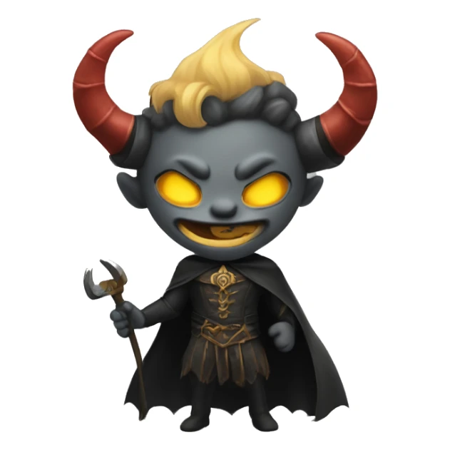 Demonio feliz sticker