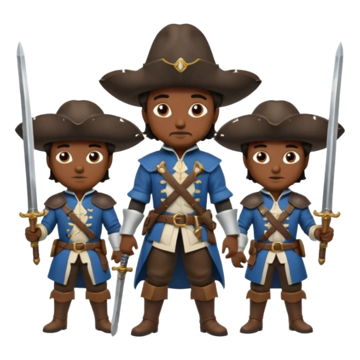 3 musketeers sticker