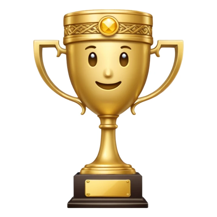 billion dollar trophy sticker