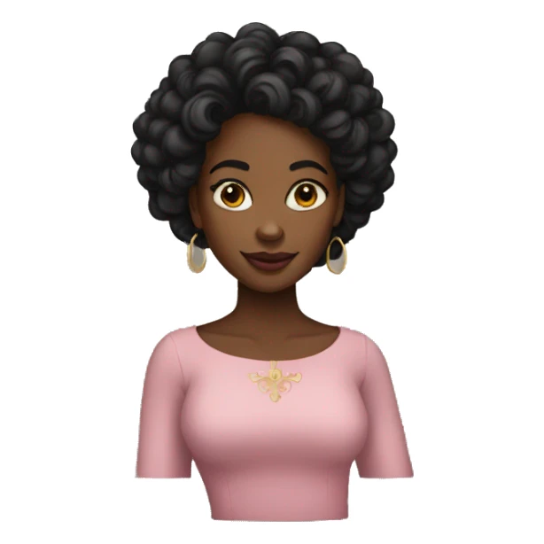Black girl queen sticker
