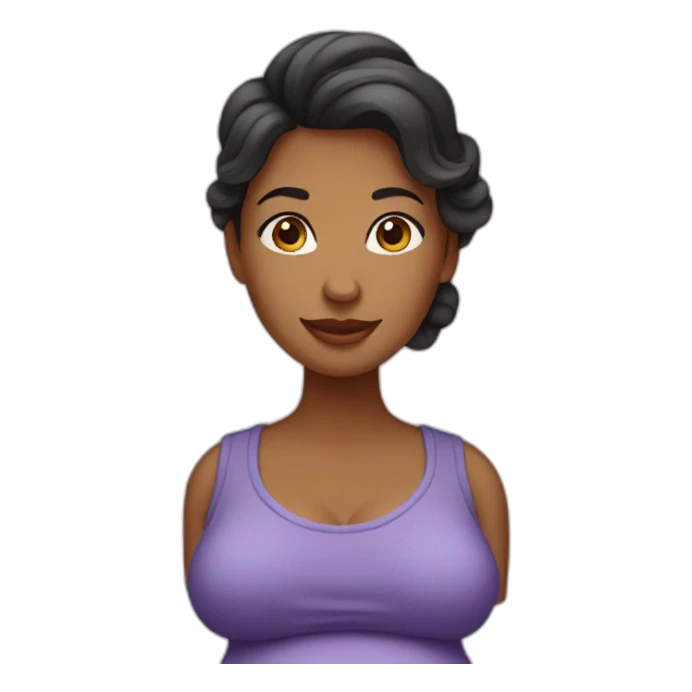 Femme enceinte sticker