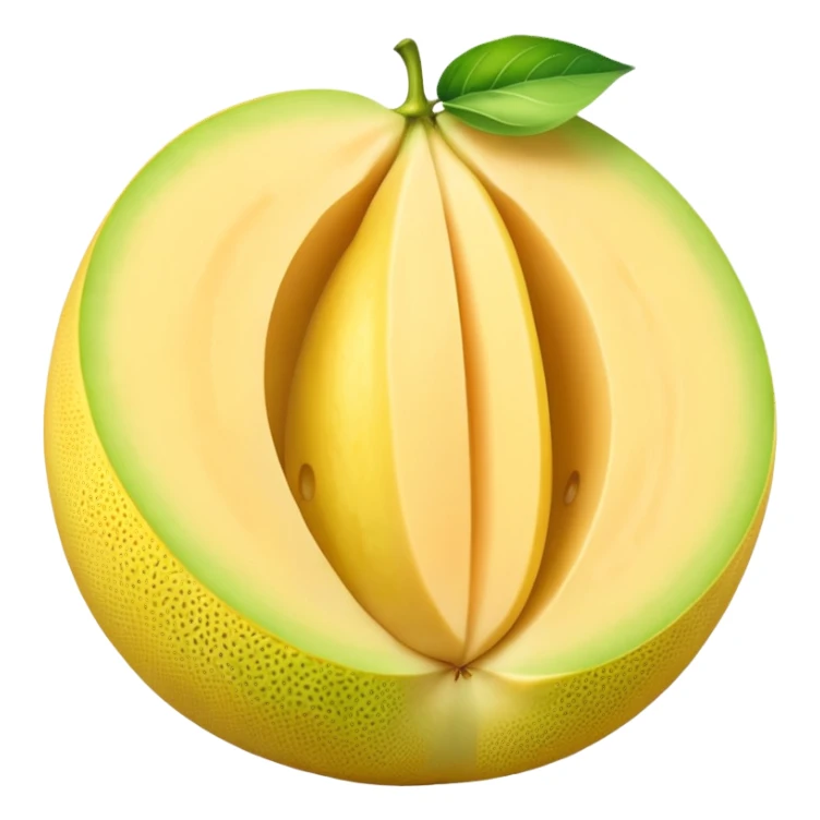 yellow honeydew melon fesh sticker