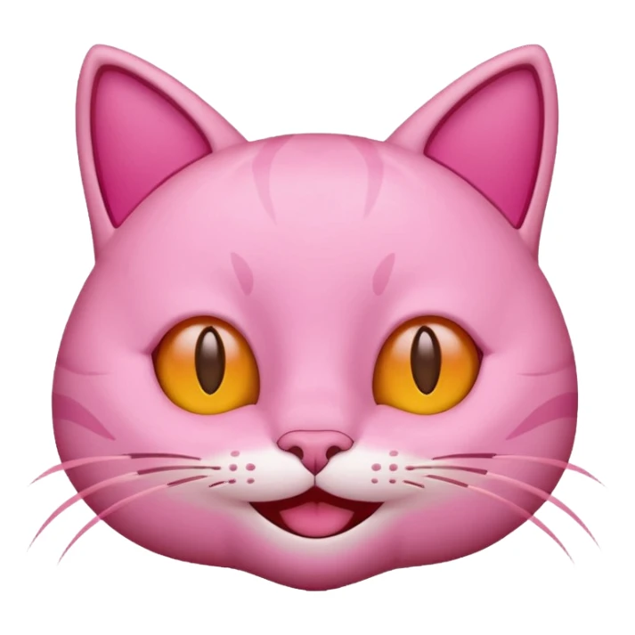 Bro sybau meme pink cat version  sticker