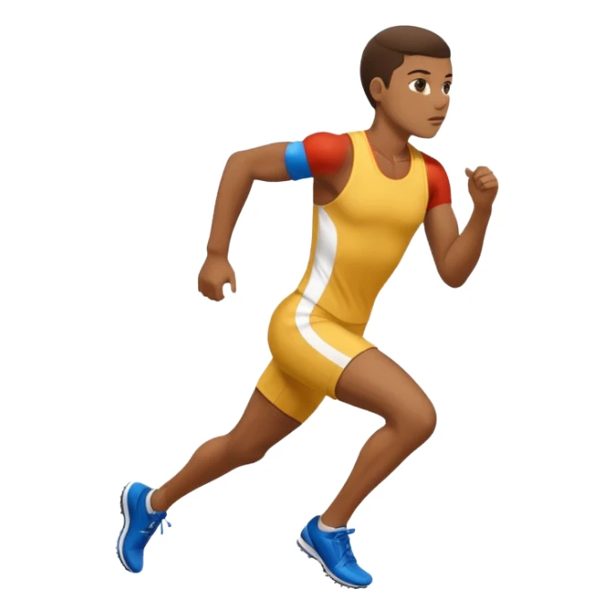 track and field  sticker